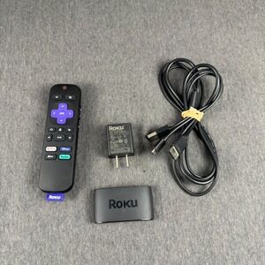 Roku Premiere 4K HDR Streaming Media Player 3920X with Remote and Cables Black